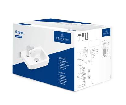 O.novo Combipack O.novo + O.novo, 360x250x145mm, Blanc