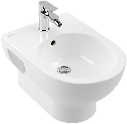 O.novo Bidet, 360x520mm, White Alpin