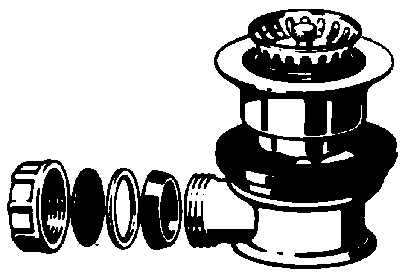 Accessories Basket strainer, Chrome