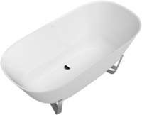 Villeroy & Boch Antheus Baignoire en îlot, 1550x750mm, Grey