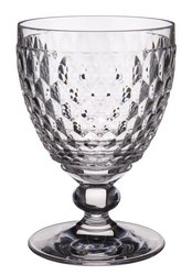 Boston Red wine goblet