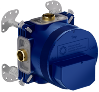 VB IS MULTIBRANDED Universal Taps & Fittings Easy-Box Universal-Einbaukörper,für Wandmontage, Rund, Messing