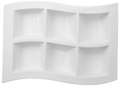 Newwave Platter 6 compart.41x30cm