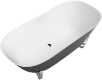 Villeroy & Boch Antheus Baignoire en îlot Couleur à la demande , 1750x800mm, Stone White