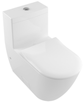 Villeroy & Boch Subway 3.0 WC monobloc complet, modèle sur pied, avec TwistFlush, Blanc