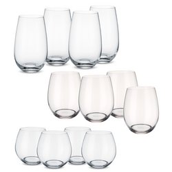 Entree 12PC Stemless Wine USA