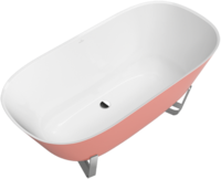 Villeroy & Boch Antheus Baignoire en îlot Couleur à la demande , 1550x750mm, Stone White