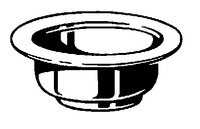 Villeroy & Boch Accessories Valve, Chrome