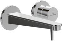 Villeroy & Boch Conum Single-lever basin mixer, Brushed Nickel Matt